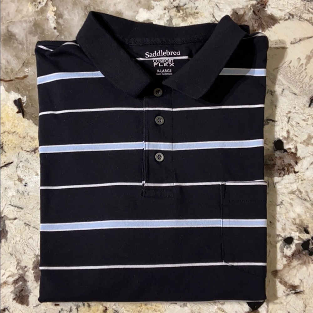Short Sleeved Saddlebred Polo Shirt